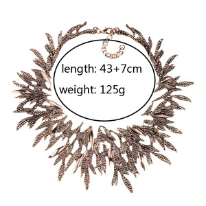 Collar bohemio de piedras para mujer, Gargantilla grande de cristal, Gargantilla, moda 2019 - Product Image 2