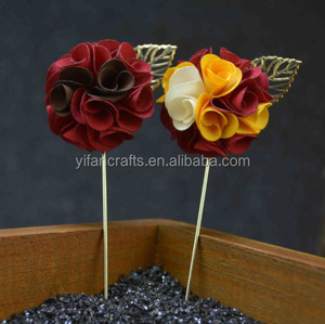 الرجال دعوى الأزهار طية صدر السترة دبوس دبابيس النسيج الأزهار الرجال بروش زفاف باقة - Product Image 3