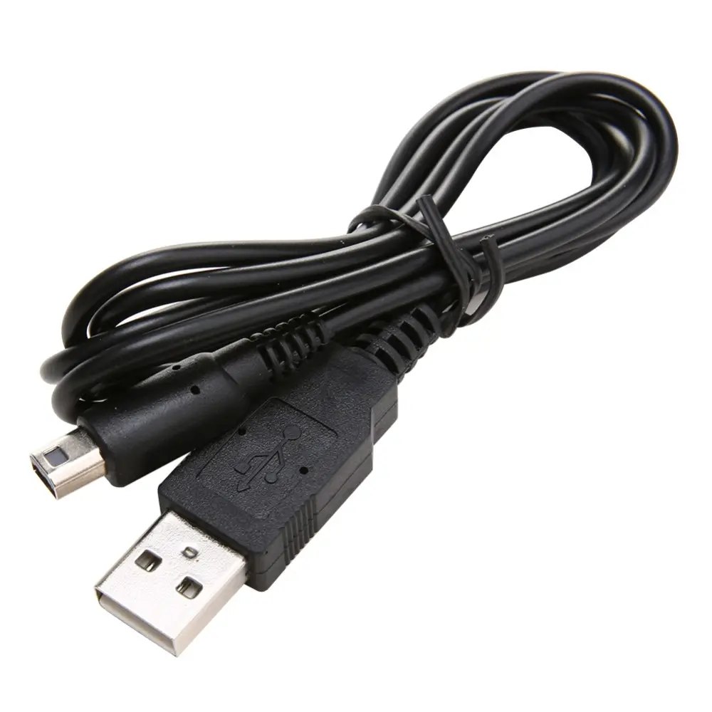 Câble Mini USB vers USB pour Nintendo 2DS, NDSI, 3DS, 3, DSXL, 3DS, 3DSXL, chargeur 1.2m