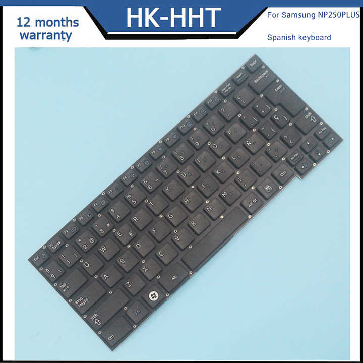 HK-HHT Spanish SP Teclado for Samsung NP250PLUS NF210 Keyboard 