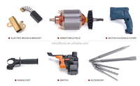 Marteau perforateur électrique MKODL MK-9002 24 mm, qualité industrielle, garantie 3 ans, 110V-240V
