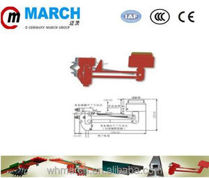Mars 200amp Grue Rail Conducteur <span class=keywords><strong>Chaussures</strong></span>, cas Assemblée Arm - Product Image 1