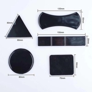 2 Piezas de Almohadillas de Gel de Silicona Autoadhesivas Circulares, Antideslizantes, Soporte para Coche, Soporte de Pared para Teléfonos Móviles - Product Image 1
