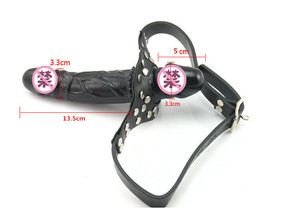 Sangle réglable sur double Godes Lesbiennes Fack Dick Strapon Fack de Sexe Gode Pour Femme Érotique Jouets Énorme Gode Sex-Shop - Product Image 2