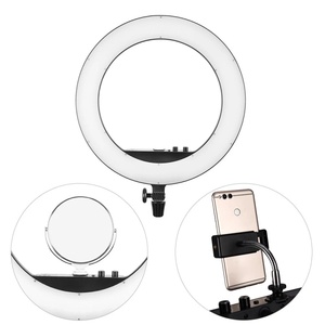 Lampe annulaire LED Godox <span class=keywords><strong>LR160</strong></span> 18W 3300K-8000K Température de couleur réglable Écran LCD pour diffusion en direct Maquillage Lumière LED - Product Image 6