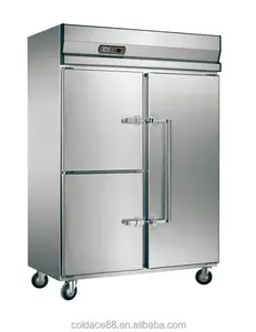 High Quality 3 Door Upright Commercial Refrigerator /Stainless steel Kitchen Industrial Upright Chiller