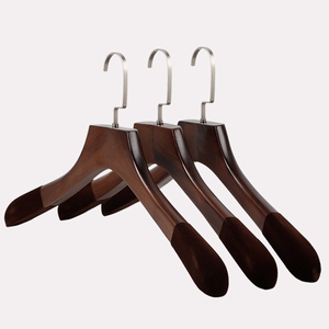 SHOP Best Womens Old Premium vintage abrigo pantalón <span class=keywords><strong>usado</strong></span> armario ropa de madera percha flocado - Product Image 1