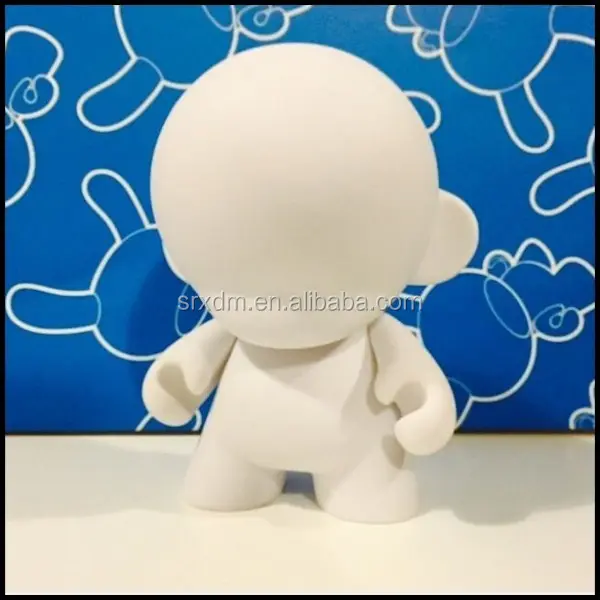 Kidrobot DIY WHITE Blank 8 inch MUNNY Perfect For kids,custom popular blank Munny doll toy,custom personalized DIY blank toy