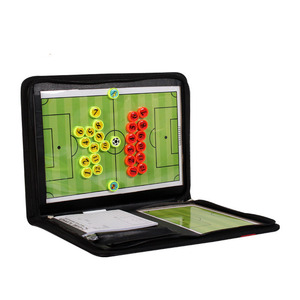 Tablero táctico multifunción de cuero pu para baloncesto, balón de fútbol, voleibol, entrenador, con bolígrafo - Product Image 2