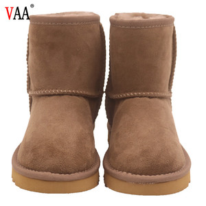 AN-CF-027 venta superior fabricante lindo niños botas zapatos de <span class=keywords><strong>la</strong></span> nieve, Invierno botas de piel en stock - Product Image 2