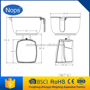 Balance de pesage pour gâteaux de <span class=keywords><strong>boulangerie</strong></span> 1500ml/5000g - Product Image 6