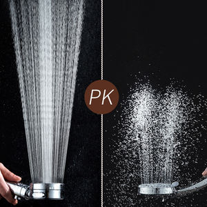 Cabezal de ducha de mano de lluvia de alta presión con botón de encendido/apagado 3 funciones Ahorro de agua para uso <span class=keywords><strong>en</strong></span> hoteles - Product Image 6