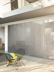 Construit dans les armoires avec porte coulissante chambre design pour dame - Product Image 4