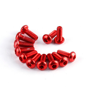 Different Color Anodized Hex Socket Pan Head <strong>Screw</strong> <strong>Aluminum</strong> <strong>Screw</strong>