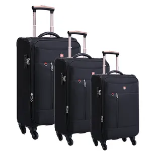 3 Pieces Set 20/24/28 Inch business oxford suitcase 4 Wheel Spinner Luggage