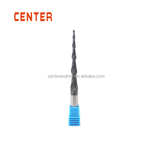مركز قضيب كربيد مدبب الكرة نهاية مطحنة الأنف ل 3D أداة قطع الخشب موضوع - Product Image 6