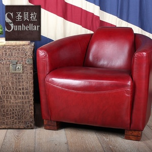 Vintage Retro <strong>Leather</strong> <strong>Chairs</strong> for Sale <strong>Tan</strong> Distressed <strong>Leather</strong> Hotel Club <strong>Chairs</strong> Mid century Best <strong>Leather</strong> Reclining <strong>Chair</strong> - Product Image 4
