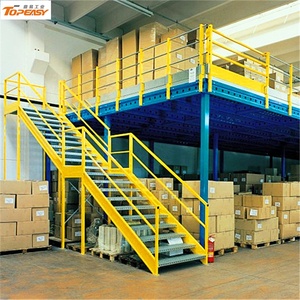 Kho Công Nghiệp Kho Lưu Trữ Hệ Thống Kệ Lửng Nền Tảng Thép Với Cầu Thang Thép - Product Image 3