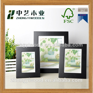 100% main décoratifs nouveau design mémoire value love naturelle profonde plaine, petit cadre photo en bois - Product Image 1
