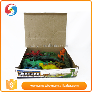 Custom cheap hard plastic 12 unids dinosaur mini plastic animal - Product Image 6