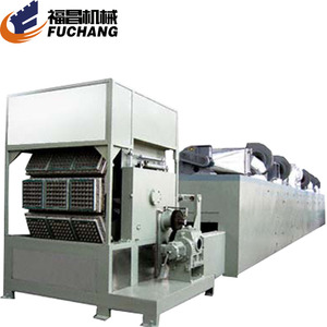 Khay trứng chất liệu bột giấy đúc thiết bị trứng hộp carton máy đóng gói chân không trứng bảo vệ khay máy làm - Product Image 4