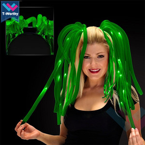 Nhà Máy Giá Led Mì Headband Ánh Sáng-up Bím Tóc Vương Miện Cho Các Bên Nhấp Nháy Nhấp Nháy Vương Miện Cho Giáng Sinh Giáng Sinh Bên 100Pcs - Product Image 1