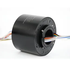 Hoge Prestaties Slip Ring, Hole Size 50 Mm 6 Circuit 5A, Snelle Levering