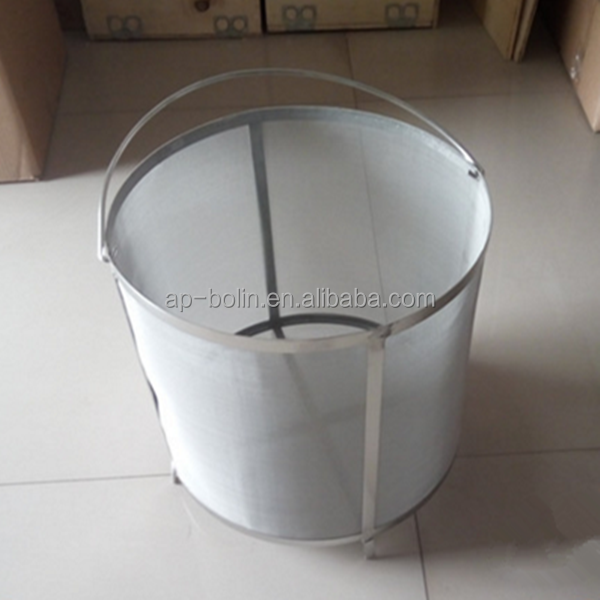 Filtre à Houblon 29x7cm Acier Inoxydable 300 Mesh - Panier Pour Brassage Maison Et Fûts Cornelius