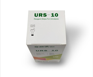 Heißer Verkauf Urintest 100pcs medizinische Versorgung URS-<span class=keywords><strong>10</strong></span> Parameter Reagenz streifen - Product Image 5