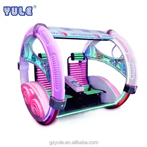 Yu Le Entertainment Elektrische Gelukkig Swing Auto Elektrische Balans Wiel Pretpark Batterij Leswing Rides Kid Auto Voor Verkoop