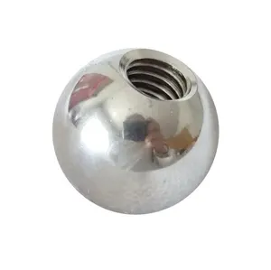 Bola de Acero Perforada de Fabricación Propia con Orificio Pasante o Roscado - Product Image 1