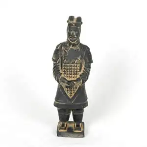 terracotta warrior sale General Terra Cotta Warrior Figurine, Brown