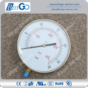 200มิลลิเมตร Dial สแตนเลสวัดความดันสำหรับ Gague ความดัน - Product Image 5
