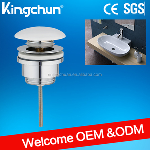 Bonde lavabo design automatique rond recouvrant <span class=keywords><strong>cde</strong></span> a main - Product Image 1