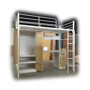Cama Litera de Metal Resistente de <span class=keywords><strong>Segunda</strong></span> <span class=keywords><strong>Mano</strong></span> para Dormitorio Universitario - Product Image 3