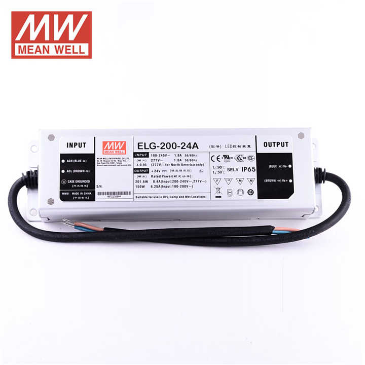 Mean Well ELG 200 48A 3Y 48V DC 4.16A Tek Çıkışlı Led Sürücü