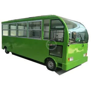 Carrello Mobile degli alimenti a rapida preparazione della cucina del rimorchio del camion dell'alimento di tipo Bus dell'oem con il chiosco di approvvigionamento dell'automobile da pranzo personalizzato di certificazione del CE