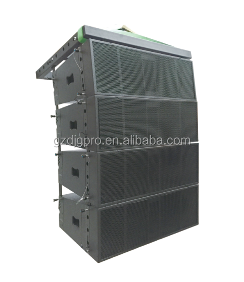 LA3208 Dual 8-Inch 3-Way Line Array Empty Speaker Cabinet, Professional Birch Plywood Enclosure for DIY Pro Audio
