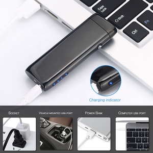 <span class=keywords><strong>Encendedor</strong></span> de Cigarrillos Clásico Eléctrico USB con Arco de Plasma, Resistente al Viento y Ecológico, Ideal para Regalos Empresariales - Product Image 2