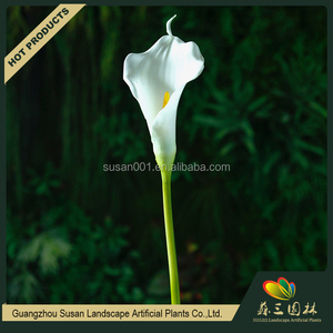 The household decors artificial PU flowers bulbs on lilies Lily Calla from the wedding's least wholesale - Product Image 4
