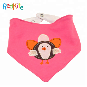 Guangzhou, gran oferta, <span class=keywords><strong>toalla</strong></span> de Saliva de alimentación triangular, Reversible, 100% algodón, Bandana orgánica, babero para bebé - Product Image 5