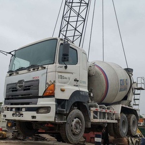 รถบรรทุกผสมคอนกรีตใช้ปูนซีเมนต์ Hino จากญี่ปุ่น - Product Image 3
