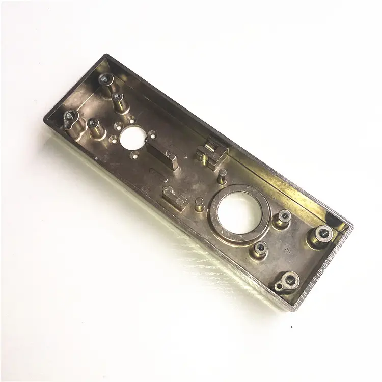 Custom Polishing and Nickel Plating Zinc Aluminum Die Casting Coded Lock Housing, Lock Case