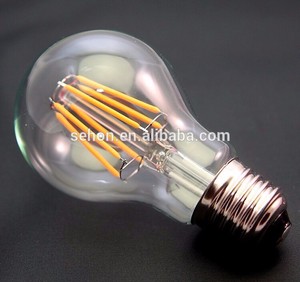 Bóng Đèn LED Dây Tóc A60 Vintage 4W <span class=keywords><strong>E26</strong></span> Gương Nửa Bóng Đèn Bạc Chrome - Product Image 5