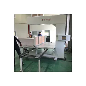 Vertical foam sheet cutting machine