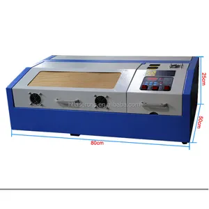 Top quality K40D mini laser machine for rubber/wood/acrylic engraving