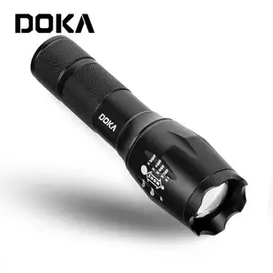 9 x XM-L T6 10000 Lumens 4 pcs 18650 Battery Powered x900 Flashlight