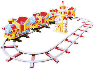 Parque de Atracciones al aire libre comercial, juegos, tren eléctrico sin vías, en venta - Product Image 6