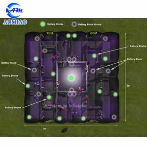 Labyrinthe <span class=keywords><strong>Laser</strong></span> gonflable, arène, jeu d'étiquette de chasse, <span class=keywords><strong>maison</strong></span> en plein air, pour adultes et enfants, meilleure vente - Product Image 4
