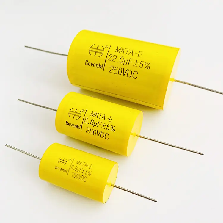 Bevenbi for Pro Audio High Performance MKTA-E 0.01~100UF Metallized Polyester Film Capacitor 100V, ,250V, 400VDC 0.01~100μf 5%